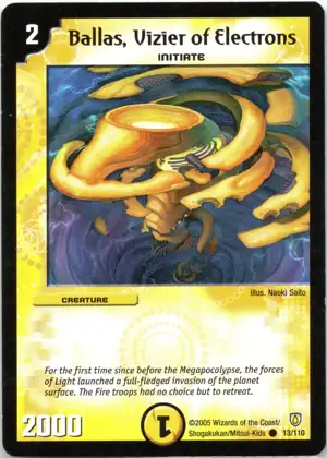Ballas, Vizier of Electrons