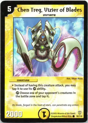 Chen Treg, Vizier of Blades