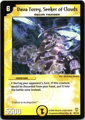 Dava Torey, Seeker of Clouds