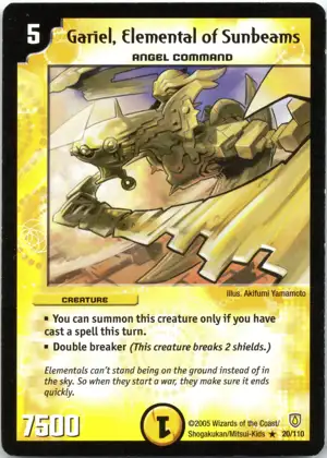 Gariel, Elemental of Sunbeams