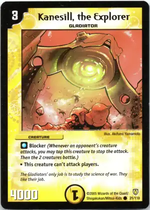 Kanesill, the Explorer