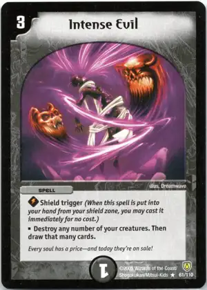 Intense Evil (See also: Wicked Soul Reincarnation)