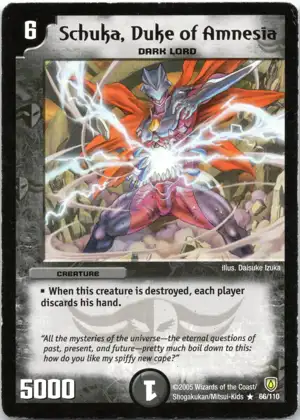 Schuka, Duke of Amnesia