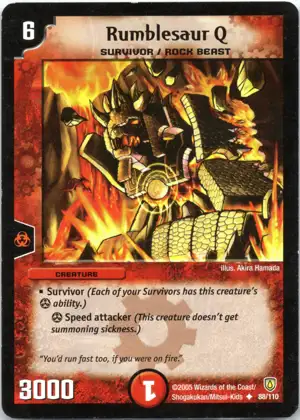 Rumblesaur Q