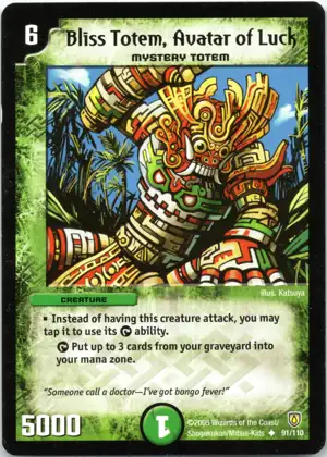 Bliss Totem, Avatar of Luck